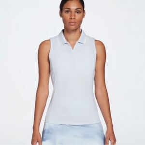CALIA Carrie underwood sleeveless golf tank light blue